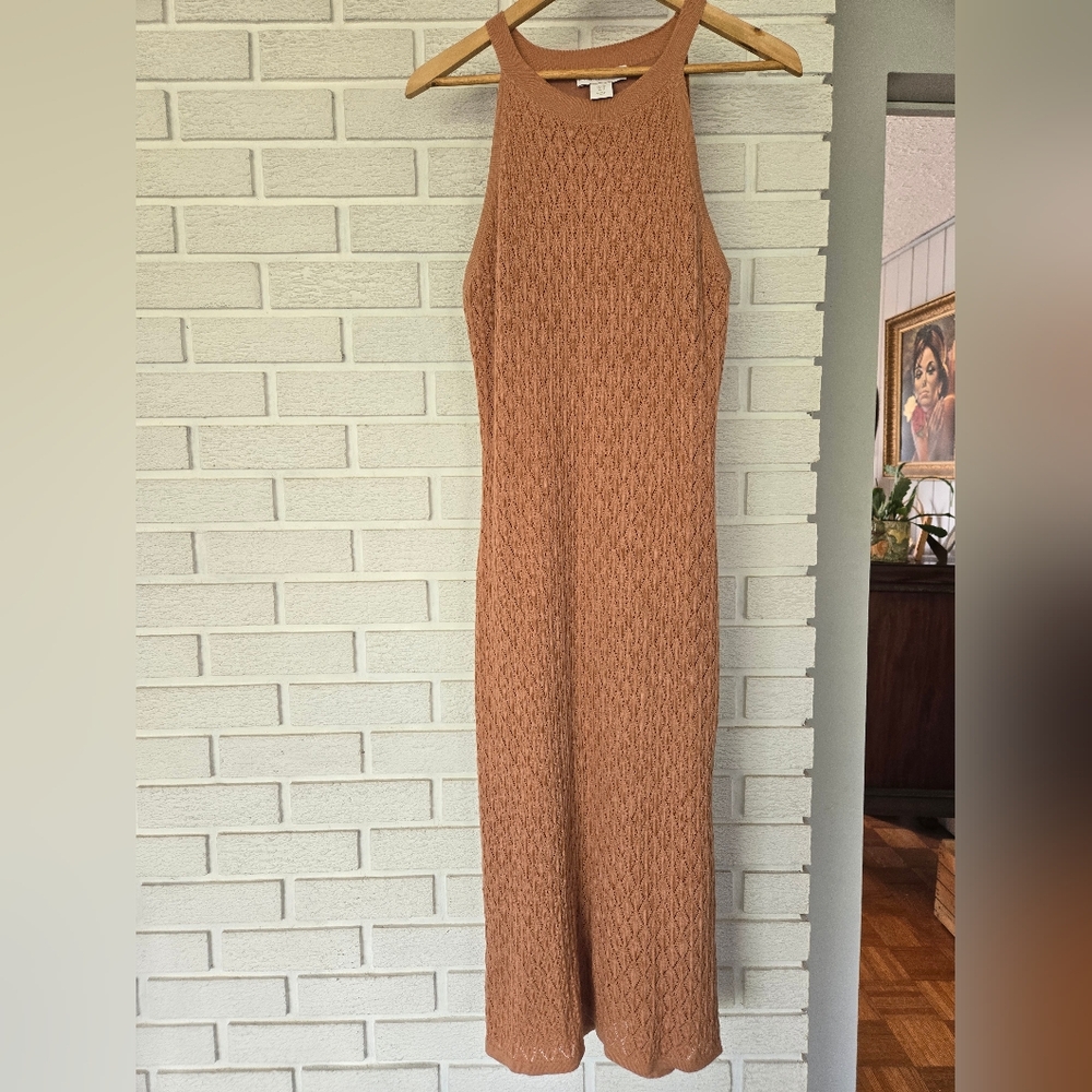 House Of Harlow Sleeveless Knit Midi Dress